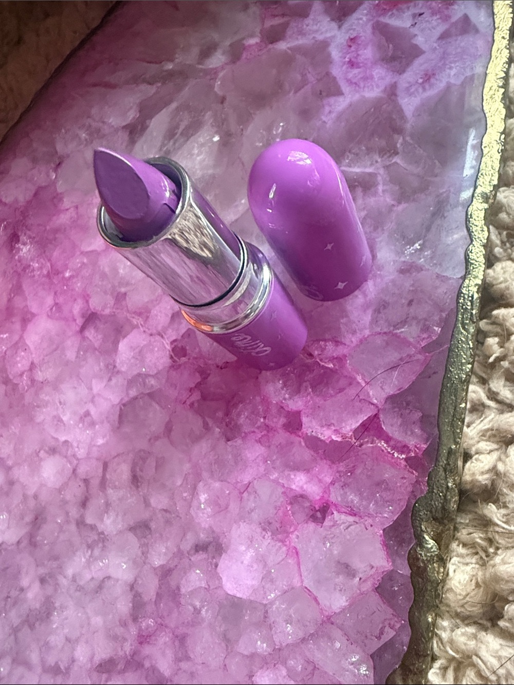 NEW lime crime AIRBORNE UNICORN 🦄 LIPSTICK 💄 PURPLE SHADE